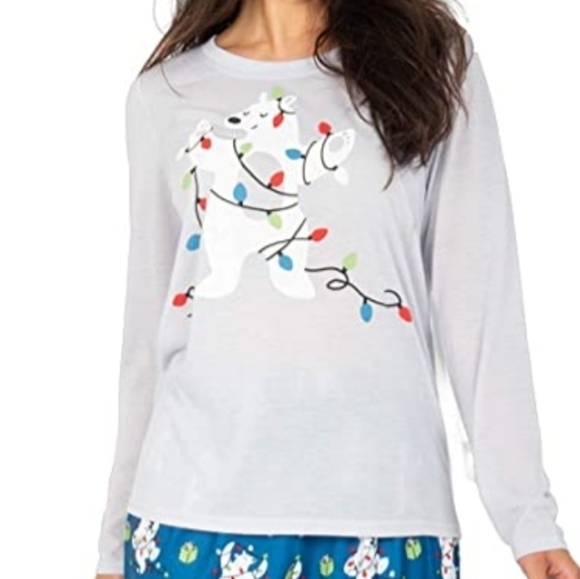 Nite Nite Munki Munki Christmas pajamas set NIP - Picture 2 of 6